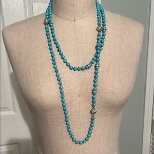 Chloe and Isabel  Turquoise convertible Beaded Necklace